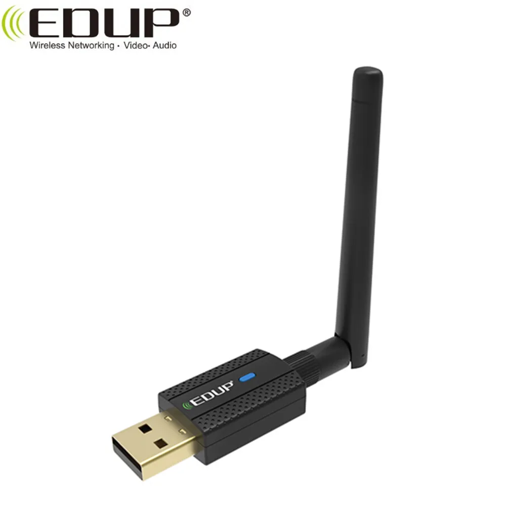 EDUP EP-AC1661 2.4/5.8ghz wifi usb dongle 802.11AC 2 in 1 wifi BT4.2 usb adapter for PC, DVB, TV Set Box, Black
EDUP EP-AC1661 2.4/5.8ghz wifi usb dongle 802.11AC 2 in 1 wifi BT4.2 usb adapter for PC, DVB, TV Set Box, Black