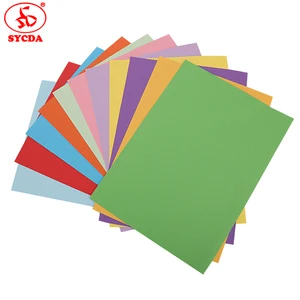 factory price 100gsm coloful woodfree paper of china