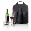 Custom high quality EVA wine glasses carrying case made in china