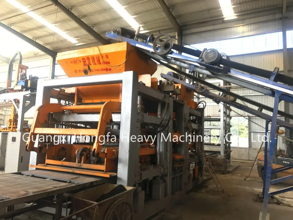 QT12-15F concrete block maker machine to make hollow paver block machine interlocking brick block machine in kenya