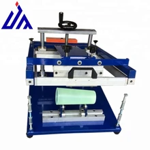 China Silk screen printing Manual Cylindrical Screen Printing Machine For Sale