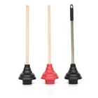 Sink,Toilet Rubber Plunger With Wooden Handle XP-169