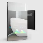 smart Bathroom mirror with Bright LED Back Lighting Wall LED smart Magic 3d Mirror With tv Display