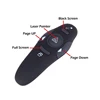 Newest 2.4GHz laser pointer wireless presentation Remote Control ppt presenter