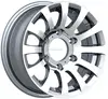 custom wheels silver machined face car parts wheels(ZW-P239)