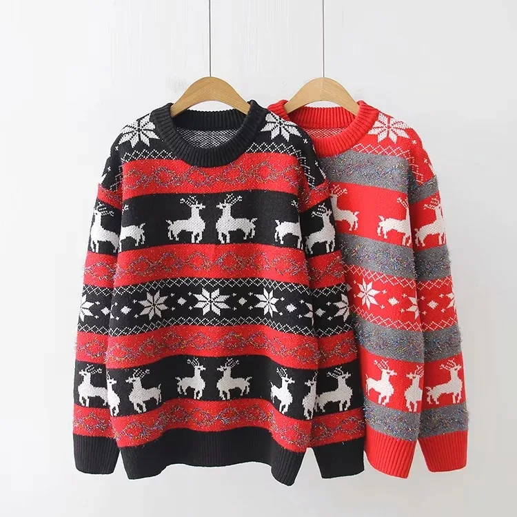 factory new model women warm long sleeve Christmas sweater with dear pattern red ugly Christmas t-shirt ladies
factory new model women warm long sleeve Christmas sweater with dear pattern red ugly Christmas t-shirt ladies