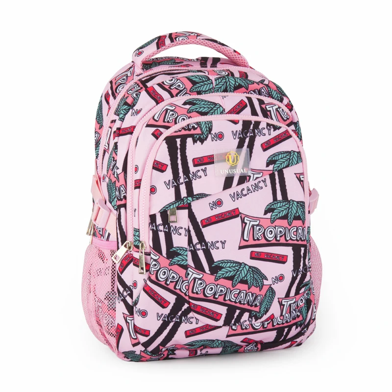 Customized new design cute printing children bag for school