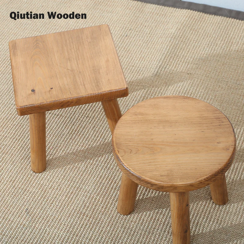 childrens wooden stool