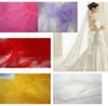 plain breathable tulle rolls glitter nylon mesh fabric for wedding dress