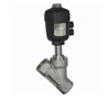 Sanitary Stainless Steel Pneumatic Control Clamp Angle Seat Valve