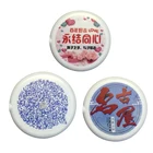 3D color printing Badge MP3 player, Music digital Player circle music with earphone Q36 Concert badge player