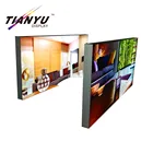 custom indoor advertising aluminum frameless poster tension fabric LED backlit sign light box