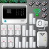 2018 hot G90B smart home Android / IOS APP WIFI GPRS GSM home alarm system home burglar alarm
