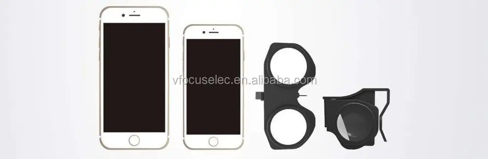 Mini Plastic Foldable VR Glasses with HD VR Lens,3D Virtual Reality Headset Compatible with Android & iOS Smartphones