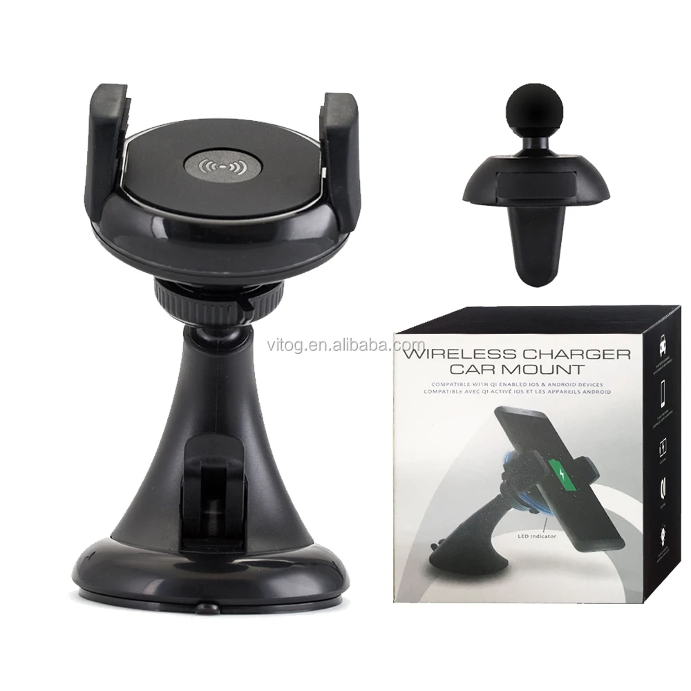 2 in 1 Wireless Charger Qi Wireless Car Charger air vent clip car mount holder for Iphone and for samsung
2 in 1 Wireless Charger Qi Wireless Car Charger air vent clip car mount holder for Iphone and for samsung