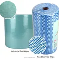 Industrial Wipes clean wipers disposable nonwoven cloth spunlace wipe roll manufacturer in China