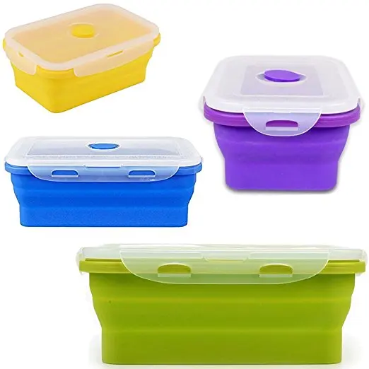 Food Grade Foldable Silicone Lunchbox Kids Silicone Bowl With Cover, Green , blue , pink , red
Food Grade Foldable Silicone Lunchbox Kids Silicone Bowl With Cover, Green , blue , pink , red