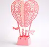 hot-air balloon 3D greeting card for sale