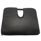 1045 u shape handy and convenient handheld meditation pu leather seat cushion