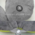 Portable and Comfortable Massaging Travel Neck Pillow for General Using