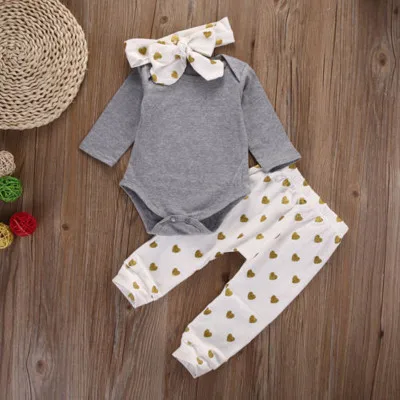 Spring and Autumn New Children's Set Heart Print Long Sleeve Girls Three-Piece Set, Picture
Spring and Autumn New Children's Set Heart Print Long Sleeve Girls Three-Piece Set, Picture