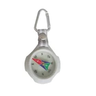 Promotional carabiner Keychain compass