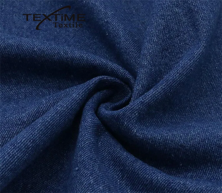 精致的蓝色莱卡棉牛仔面料为婴儿