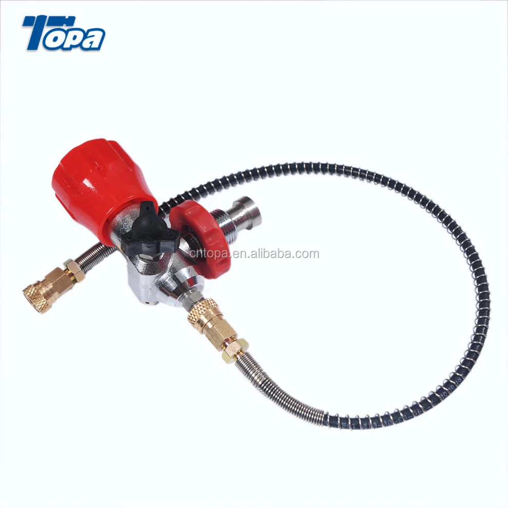 Mini paintball equipment 300bar 4500psi m10 co2 fill station, Red paintball fill station
Mini paintball equipment 300bar 4500psi m10 co2 fill station, Red paintball fill station