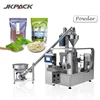 Automatic stand up washing powder doypack paprika fertilizer flour filling and pouch white packing machine for flour