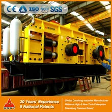 National manufacturer/ SDSY brand Hydraulic stone roller crusher