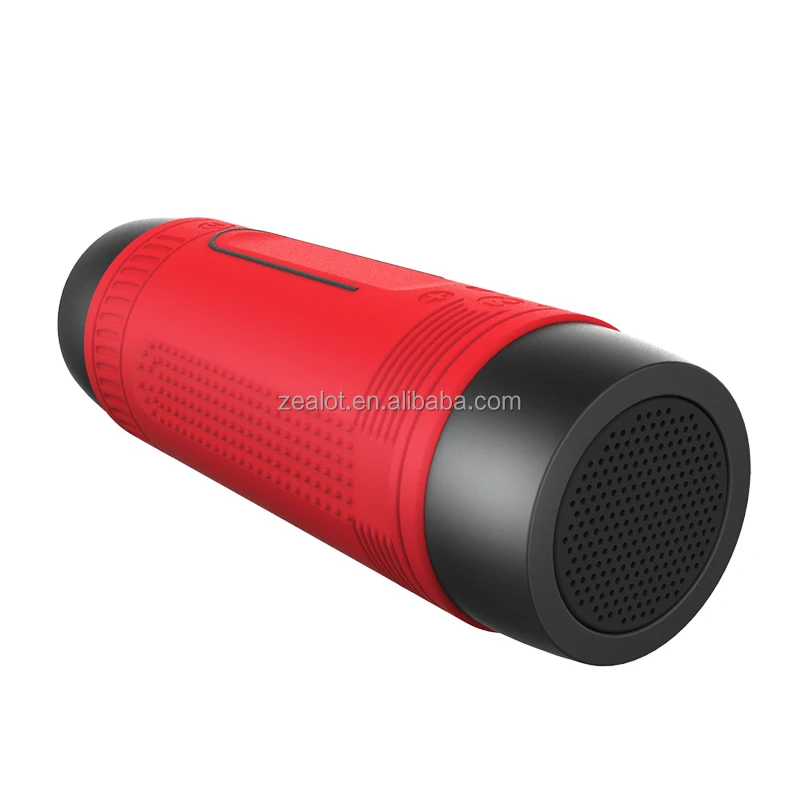 S1 Multifunctional 2015 New Portable Wireless Waterproof Bluetooth Speaker with Powerbank And Flashlight