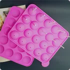 custom 2018 hot sell USSE silicone pop cake mould
