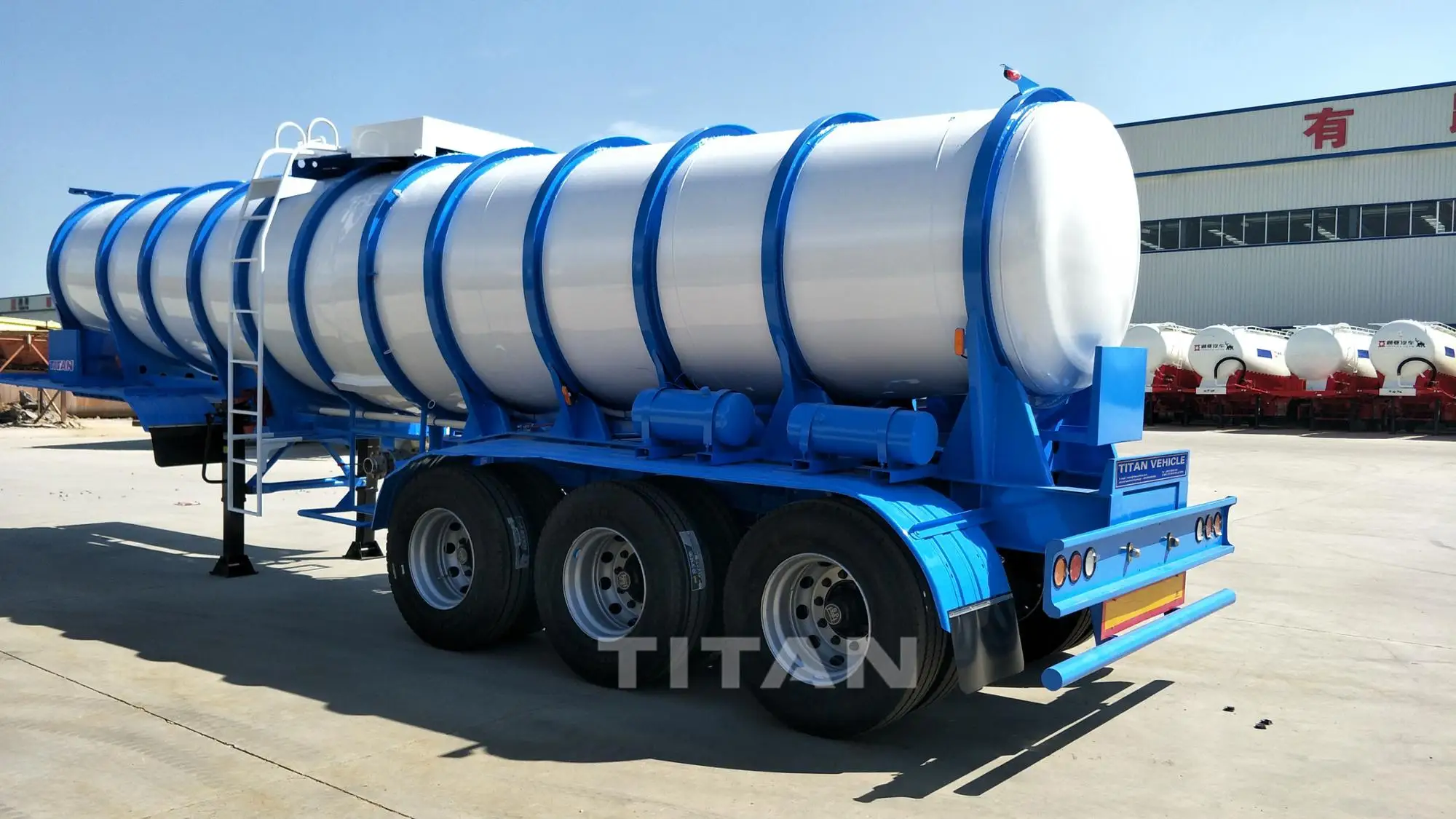 small tank chemical transport 19m3 Tri-axle 98% sulfuric acid tanker semi trailer for sale small tank chemical transport 19m3 Tri-axle 98% sulfuric acid tanker semi trailer for sale