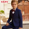 ELPA high quality slim fit boys party wear formal dress 3 in 1 suits