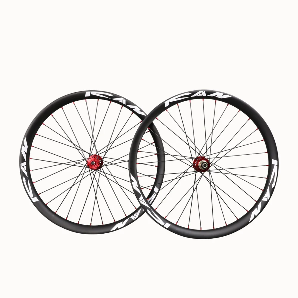 

Hand-built Carbon T700 Rims Enduro Mtb/Fat/Snow Bike Wheels 27.5er Plus 110*15/148*12