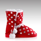 HC-520 Latest fancy cute cheap warm winter snow boots girls