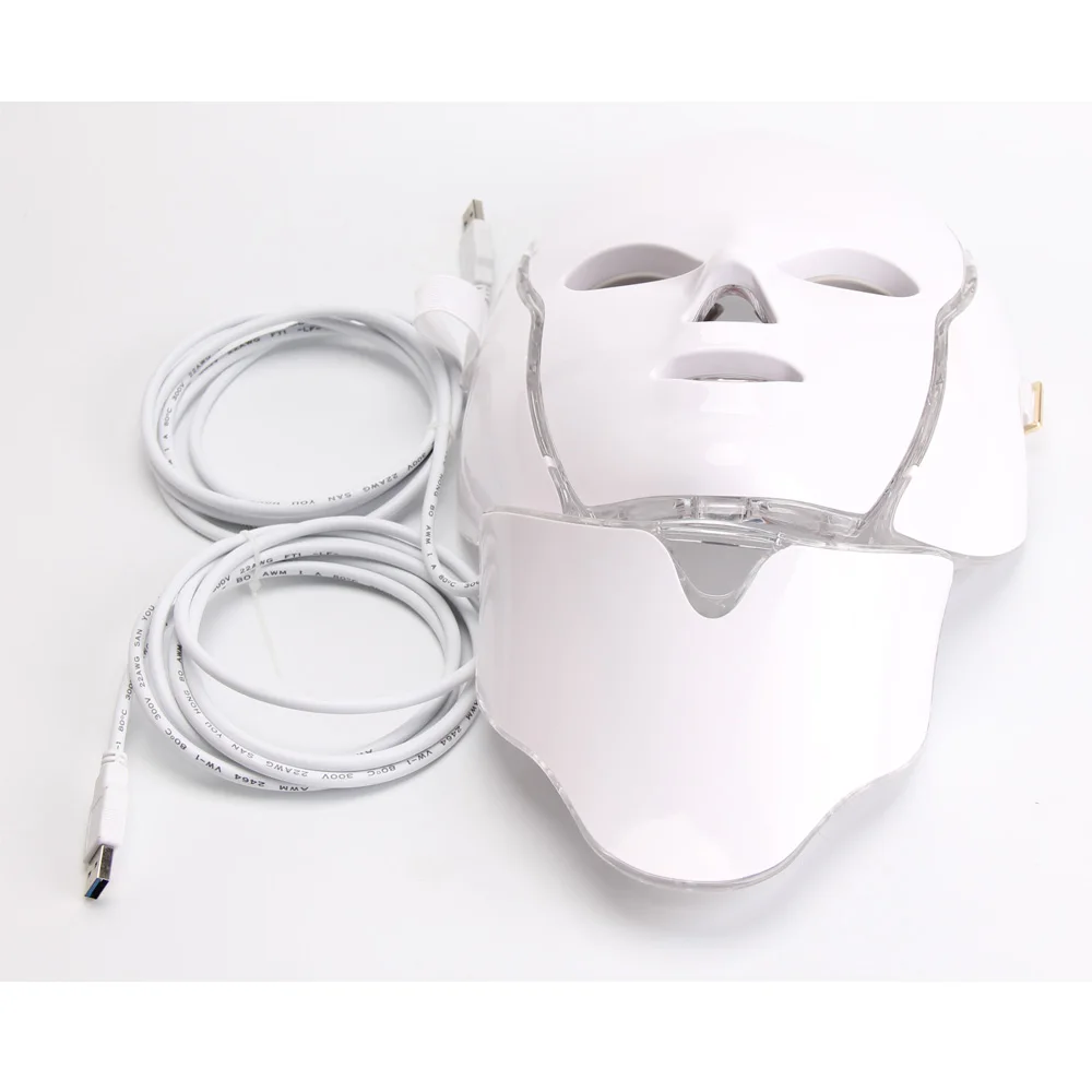 Skineat hot product led light masker 7 color photon therapy face led mask for face beauty, White
Skineat hot product led light masker 7 color photon therapy face led mask for face beauty, White