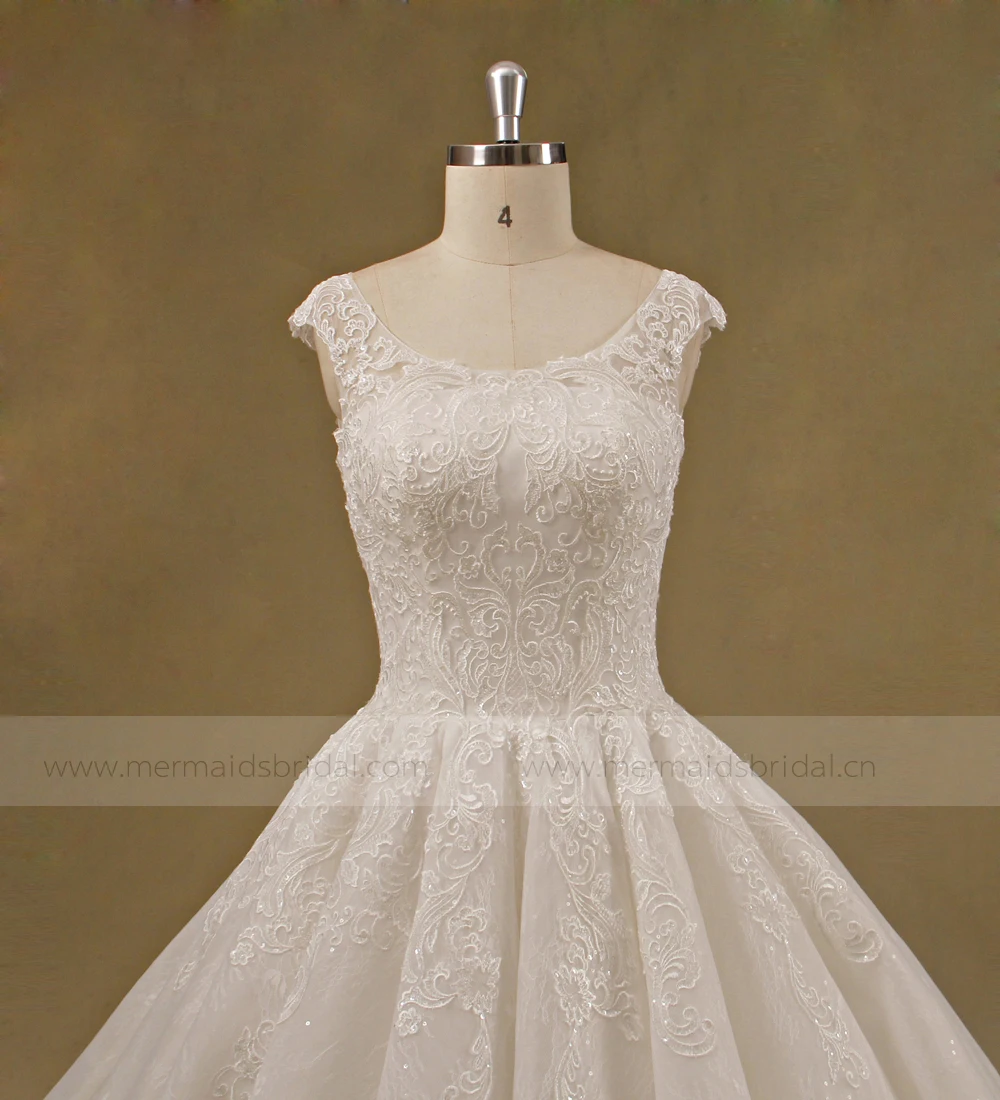 2017 wedding dress with lace bridal wedding gowns from china