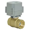 2 Way 1 Inch Electric Flow Control Brass Water Ball Valve