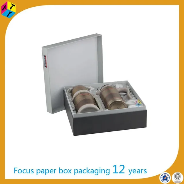 custom luxury rigid cardboard paper box gift packaging