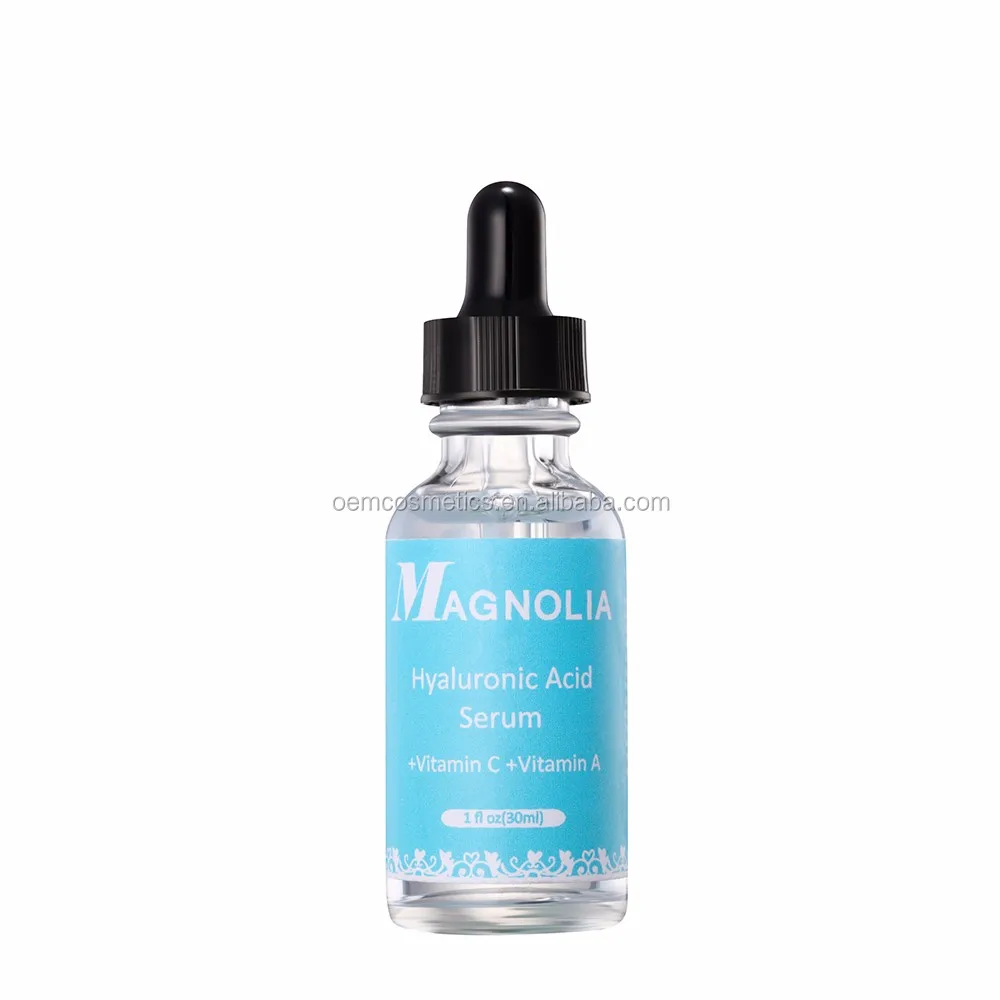 hyaluronic acid serum- improve skin texture and brightness with