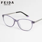 FD1153-1 TR90 Titanium Clear Eyeglasses Full Rim Optical Prescription Spectacle Frame Men Women Light Eye Glasses Frame