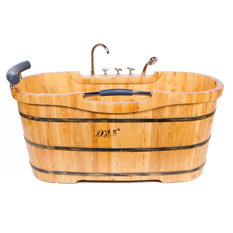 Hot tub Inflatable adult bathtub wooden barrel bath tub