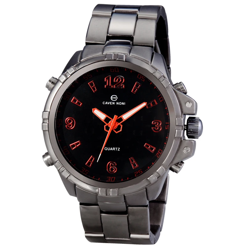 Men's Quartz Watches Mens Watches Top Brand Luxury Fashion Casual Watch Army Military LED Digital Watch Men Wristwatch 2015 New