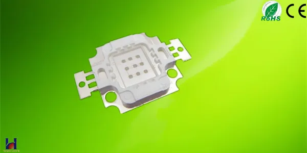 10w green high power led