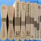 Wood Stick Natural Materials Wood Craft Stick Wooden Ice Cream Stick