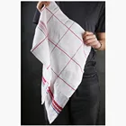 china factory promotion custom cheap 100% linen/cotton plain white tea towel wholesale kitchen towel