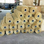 150mm diameter steel coated brass wheel brush