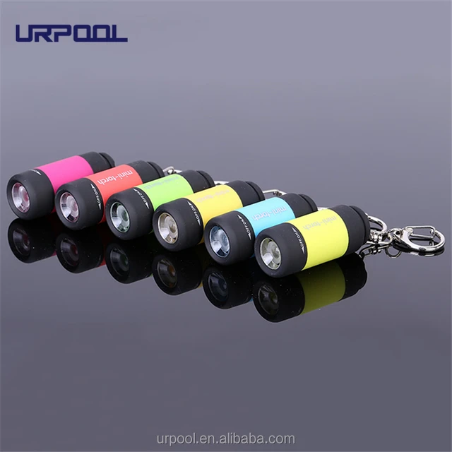 promotional gift pocket mini usb rechargeable led torch light