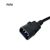 Usa Extension /pvc cable 100% copper 3 pin plug Ac Swivel Cable Wire Electrical IEC320 C13 C14 laptop connector Power Cord